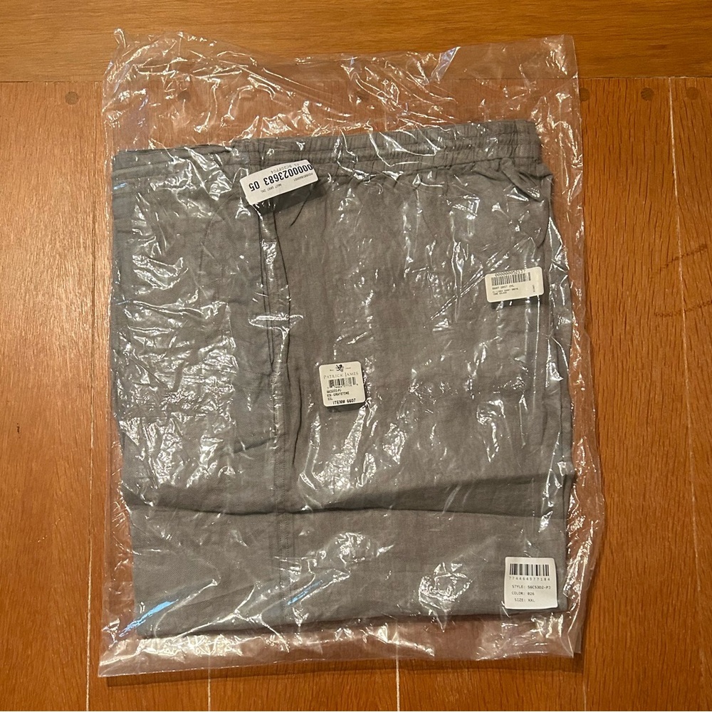 Men’s Patrick James Linen Shorts XXL